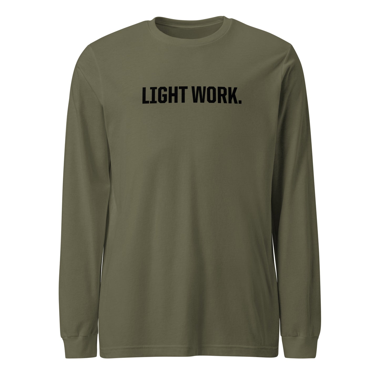 LW BLACK LOGO UNISEX LONG SLEEVE