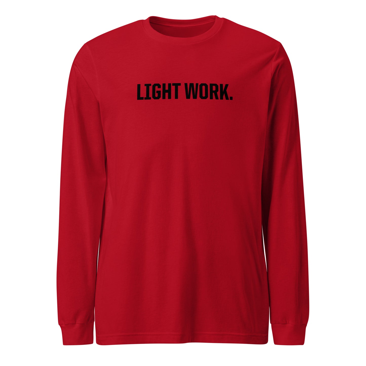 LW BLACK LOGO UNISEX LONG SLEEVE