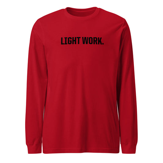 LW BLACK LOGO UNISEX LONG SLEEVE