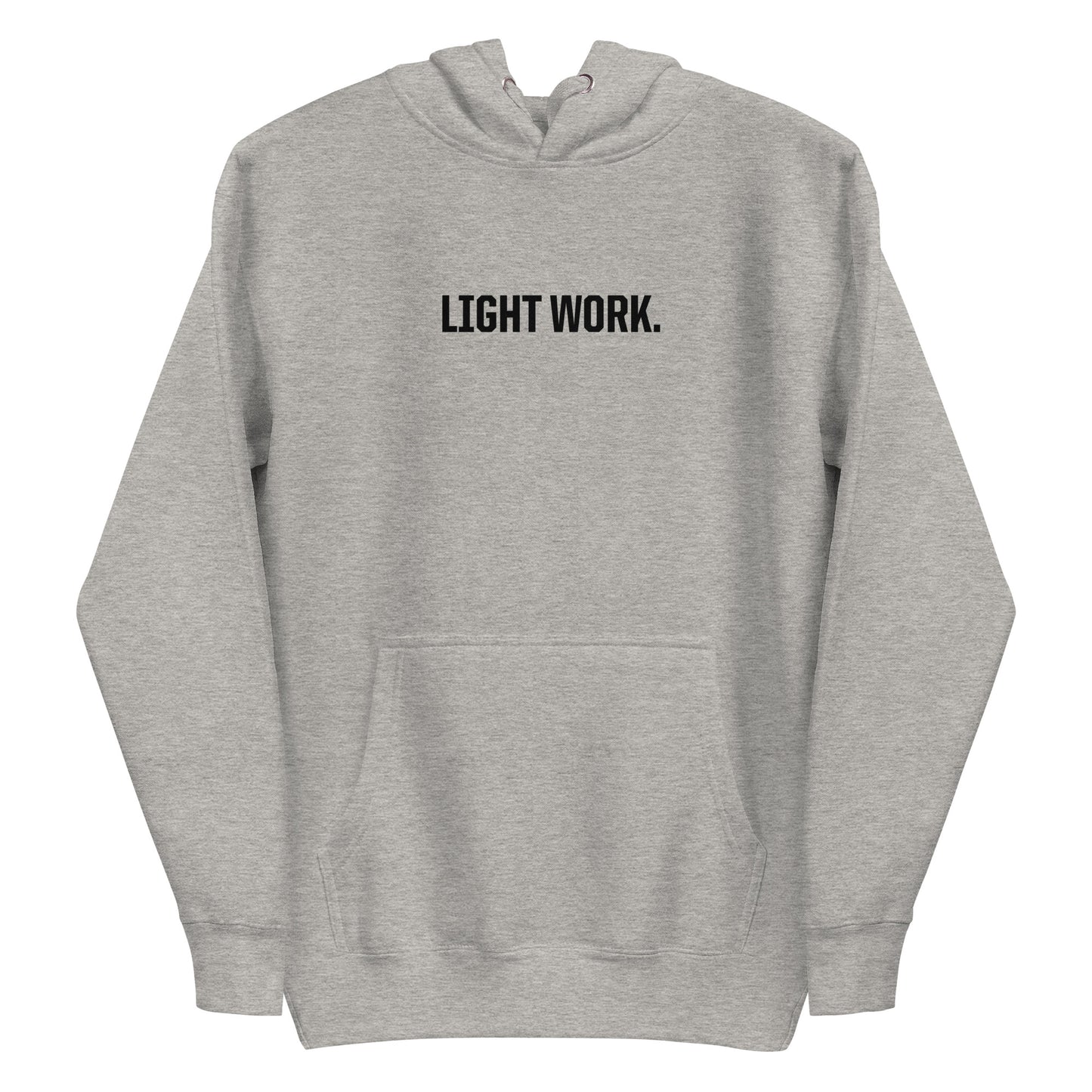 LW BLACK LOGO UNISEX HOODIE