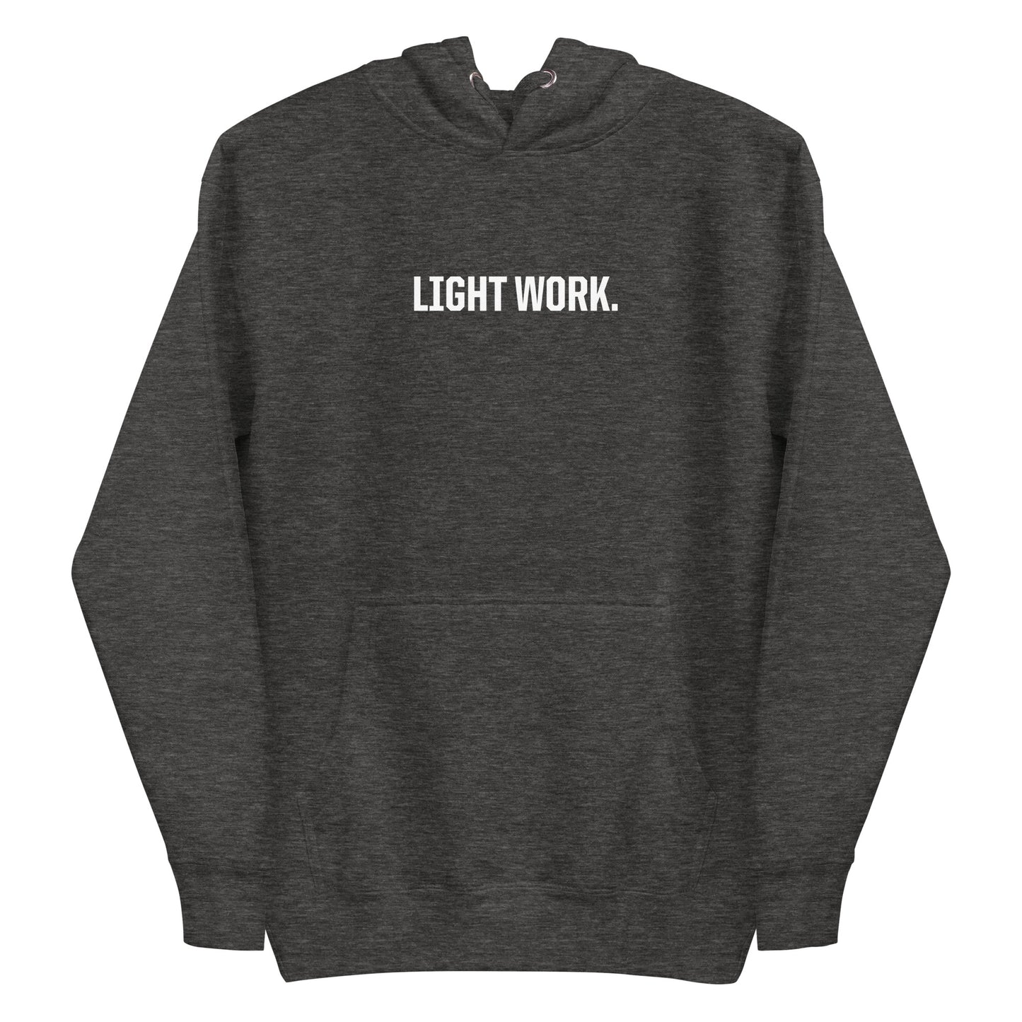 LW WHITE LOGO UNISEX HOODIE