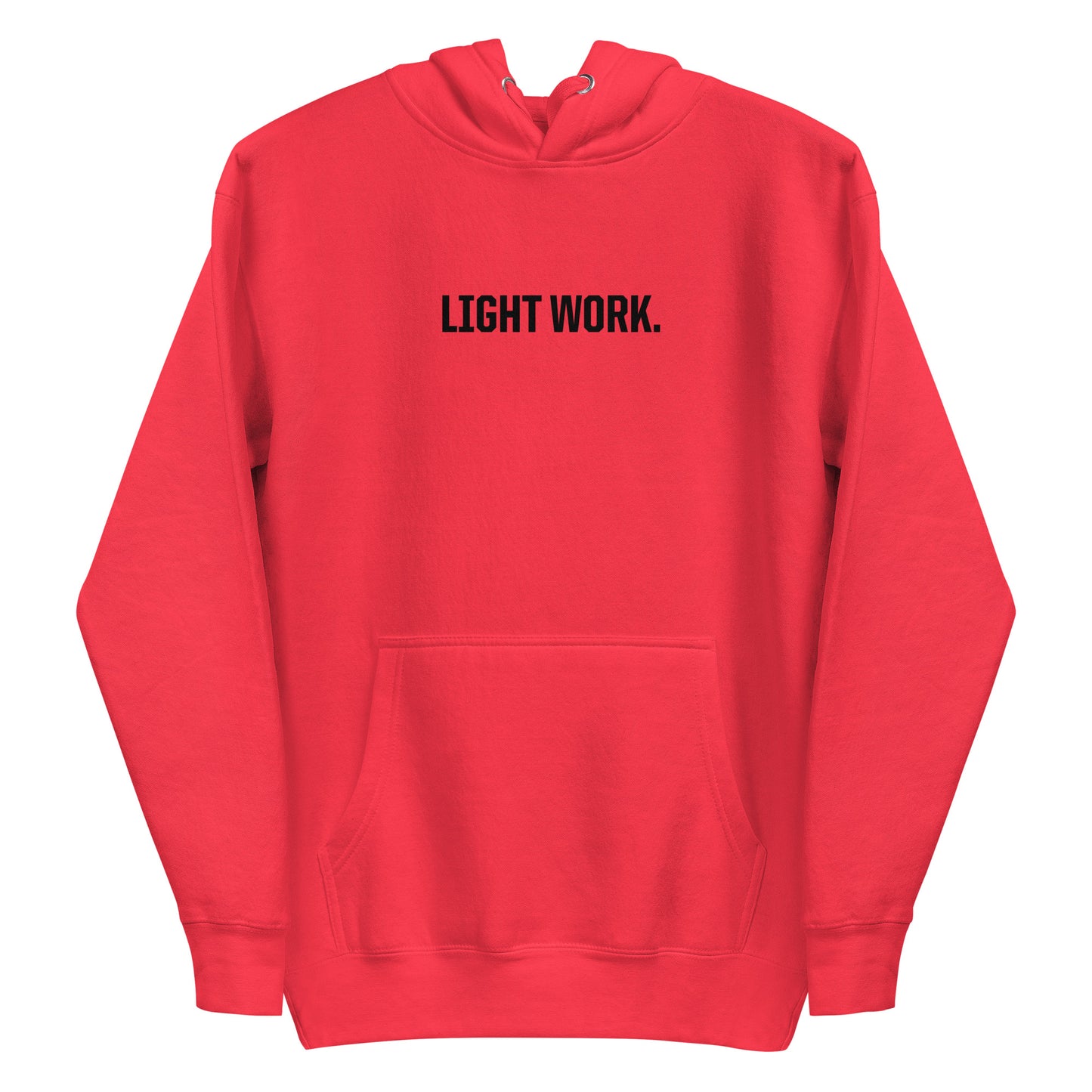 LW BLACK LOGO UNISEX HOODIE
