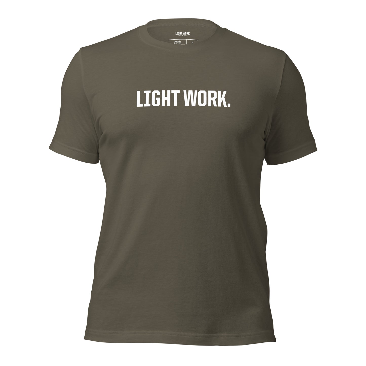 LW WHITE LOGO UNISEX T-SHIRT