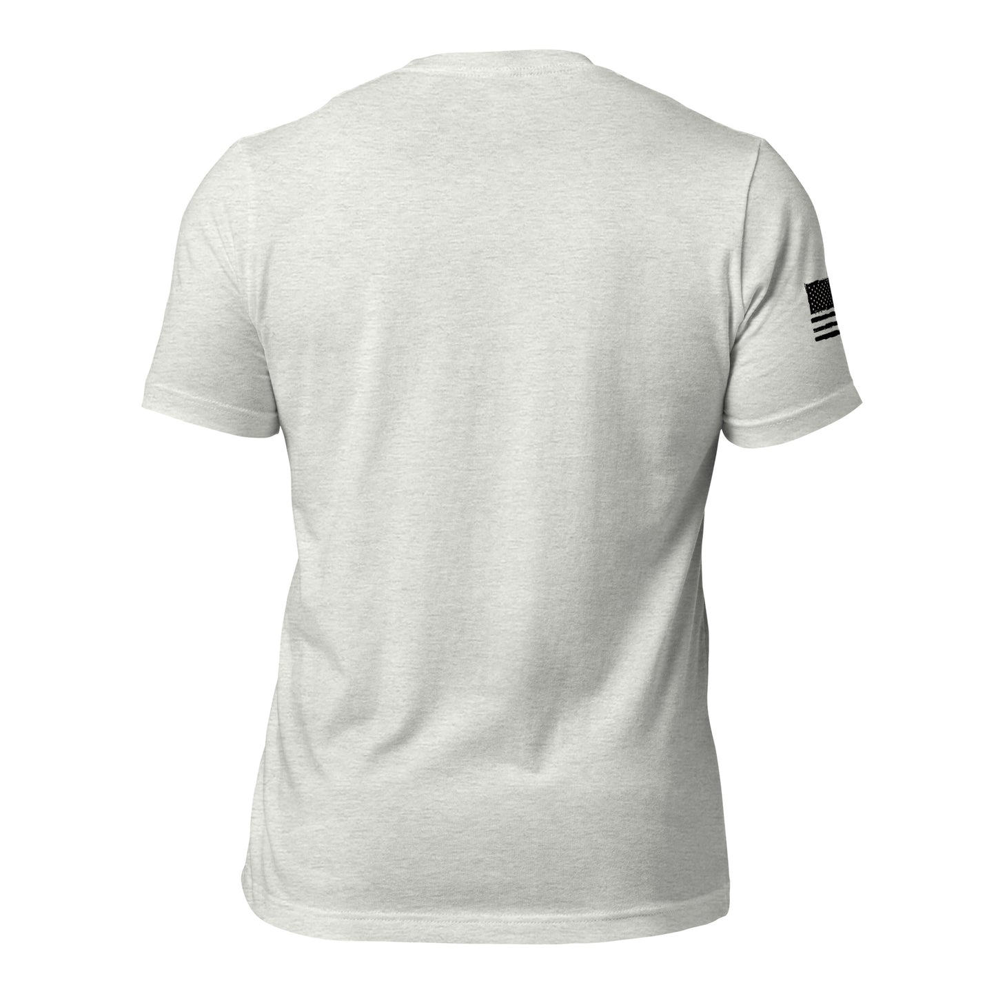 LW BLACK LOGO W/FLAG UNISEX T-SHIRT
