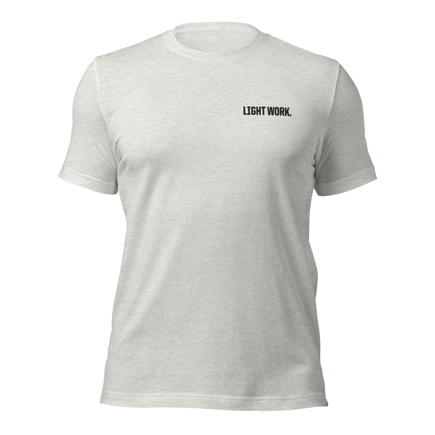 LW BLACK LOGO EMBROIDERED UNISEX T-SHIRT