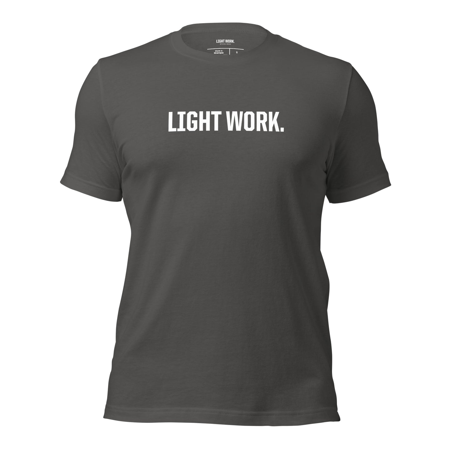 LW WHITE LOGO UNISEX T-SHIRT