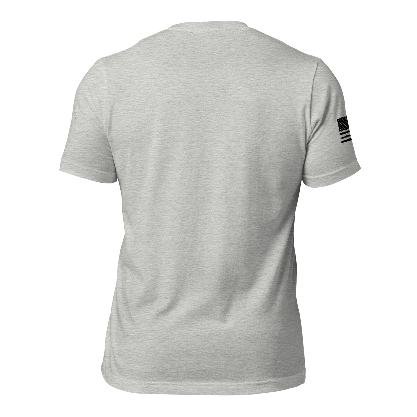 LW BLACK LOGO W/FLAG UNISEX T-SHIRT