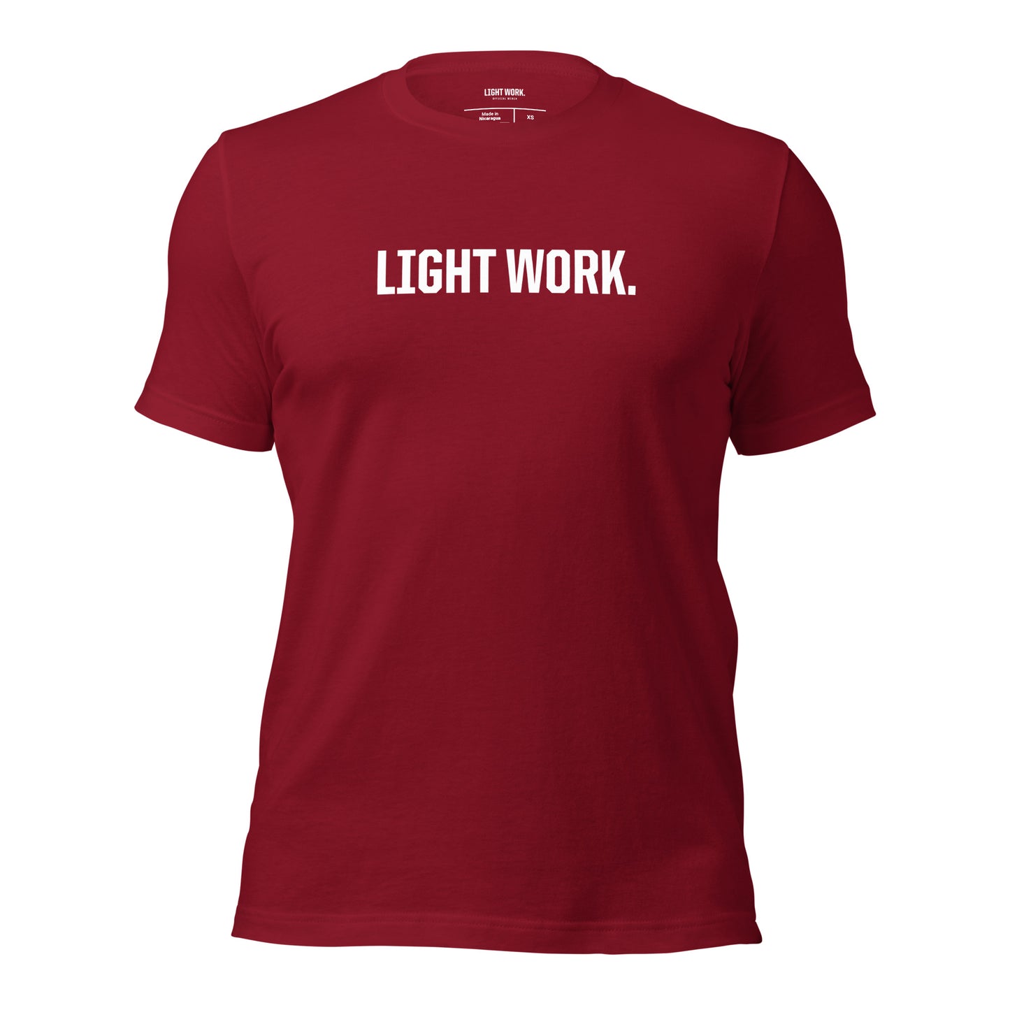 LW WHITE LOGO UNISEX T-SHIRT