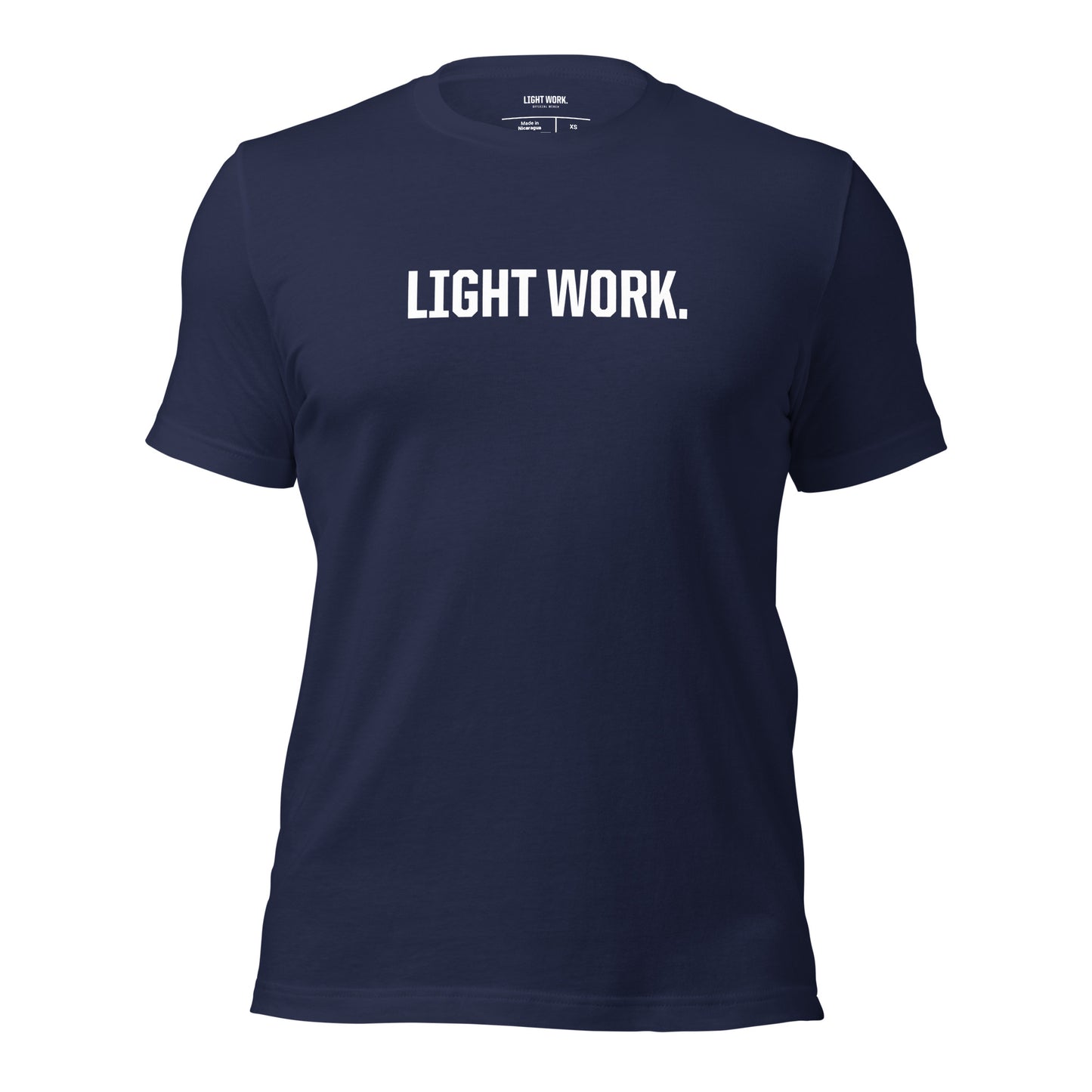 LW WHITE LOGO UNISEX T-SHIRT