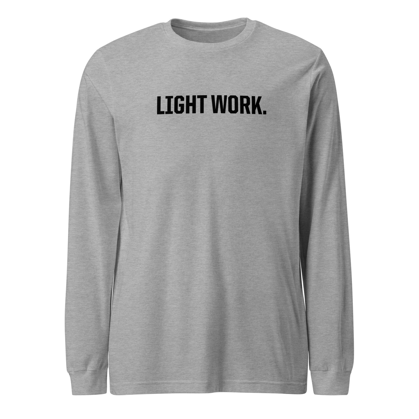 LW BLACK LOGO UNISEX LONG SLEEVE
