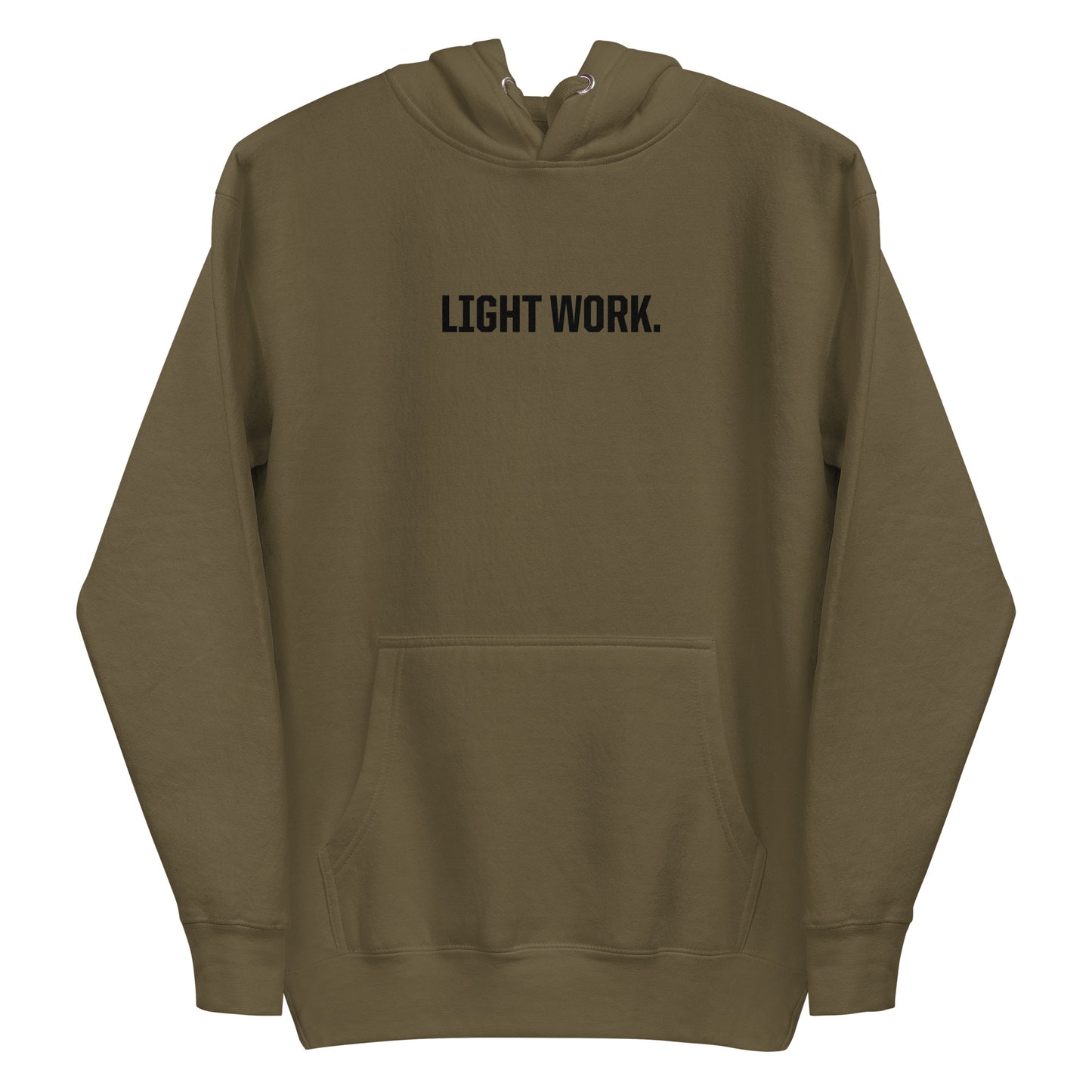 LW BLACK LOGO UNISEX HOODIE