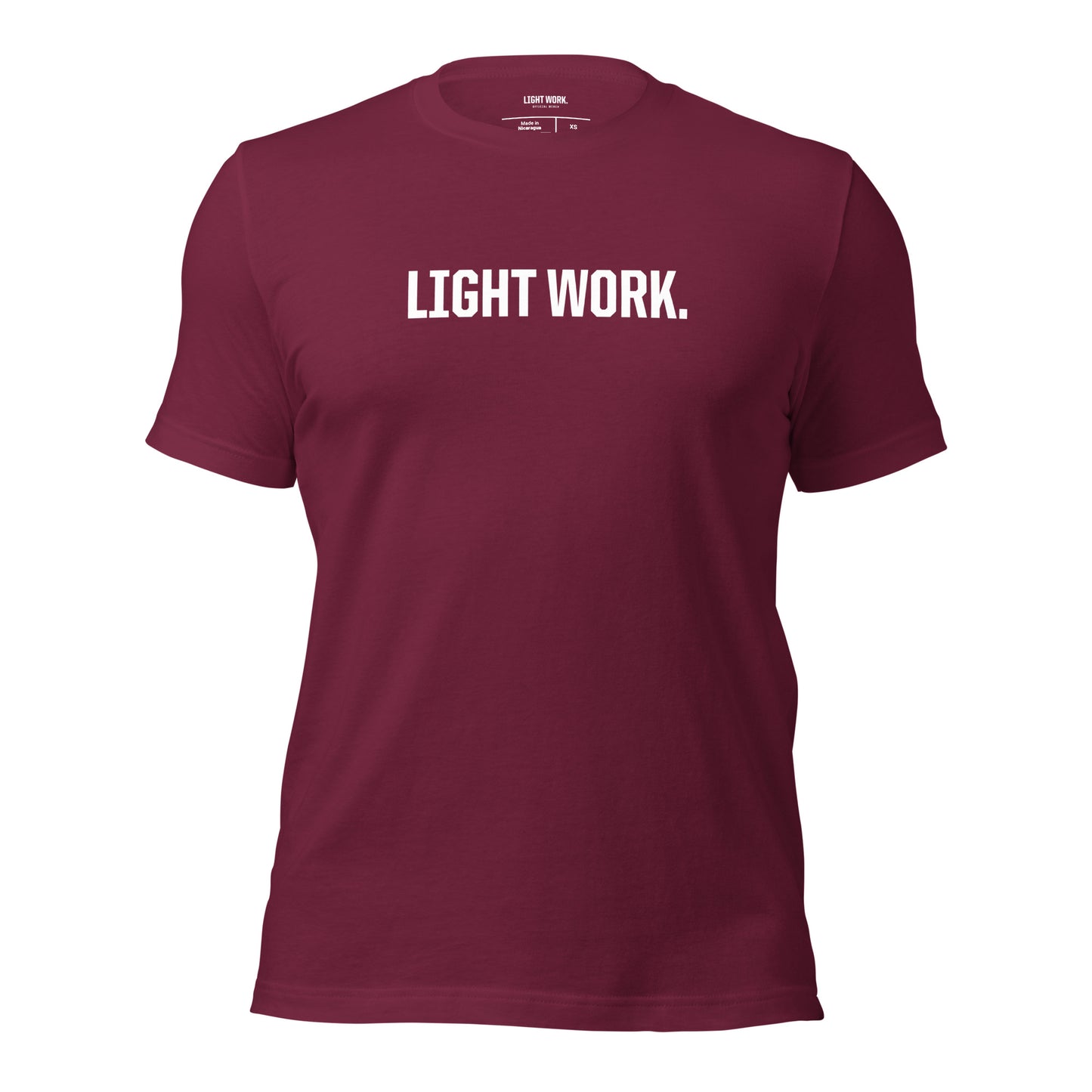 LW WHITE LOGO UNISEX T-SHIRT